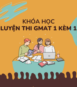 Khóa học Luyện thi GMAT 1 kèm 1 Online